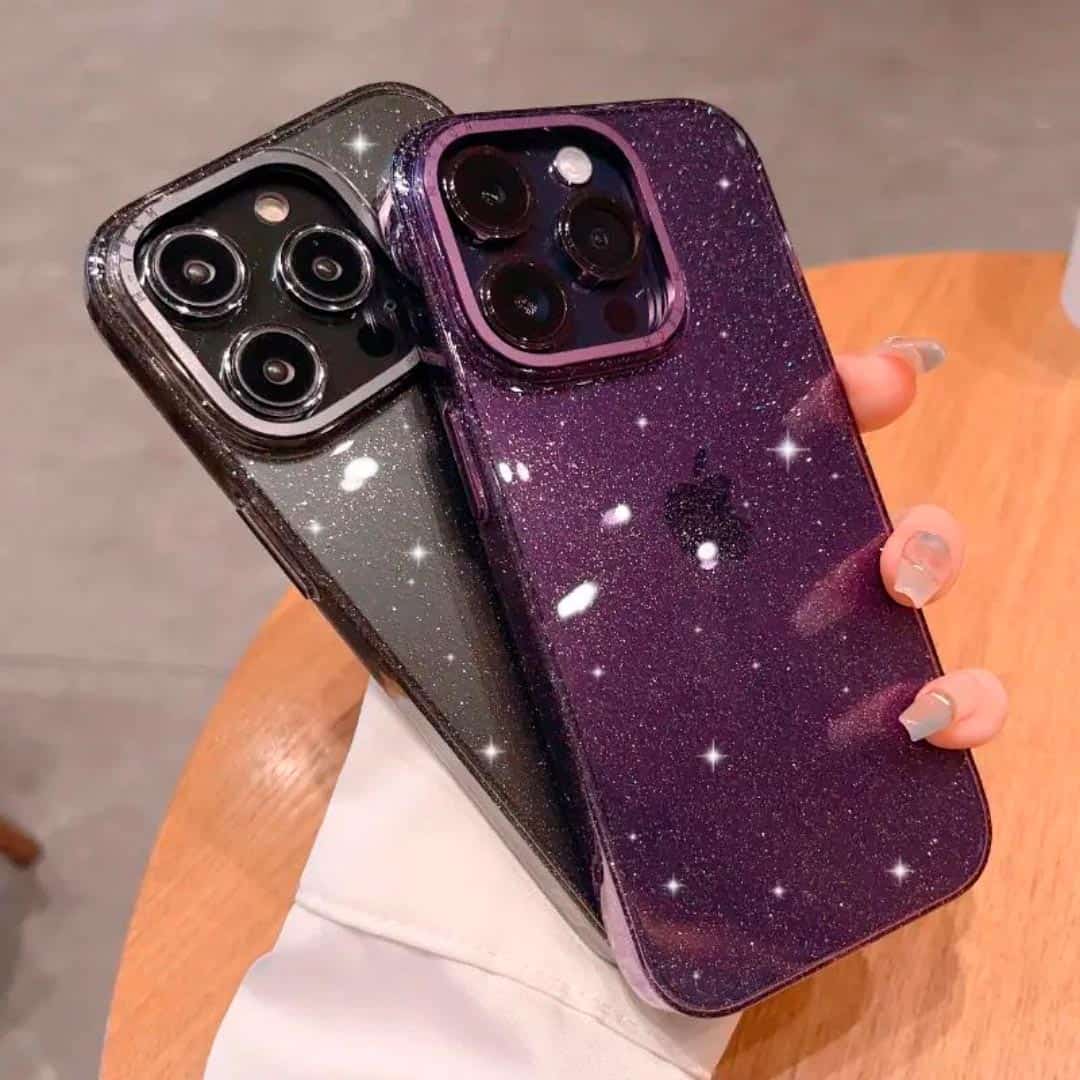 Unisex Glossy Shimmer Case