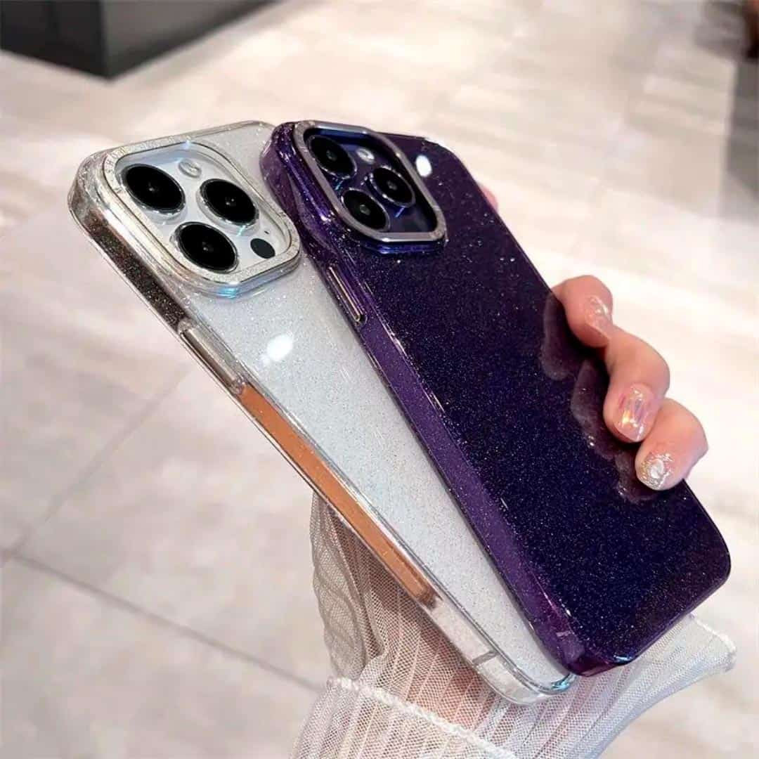 Unisex Glossy Shimmer Case