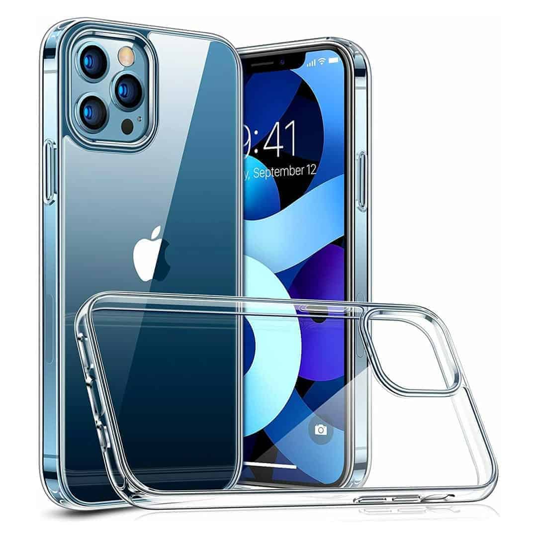 Slim Transparent Case with Drop Protection for iPhone 12 Series