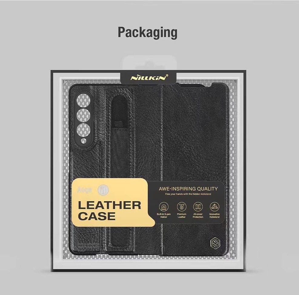 Nilkin Aoge Leather S Pen Pocket Case