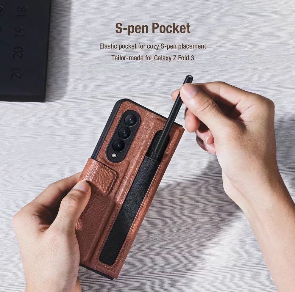 Nilkin Aoge Leather S Pen Pocket Case