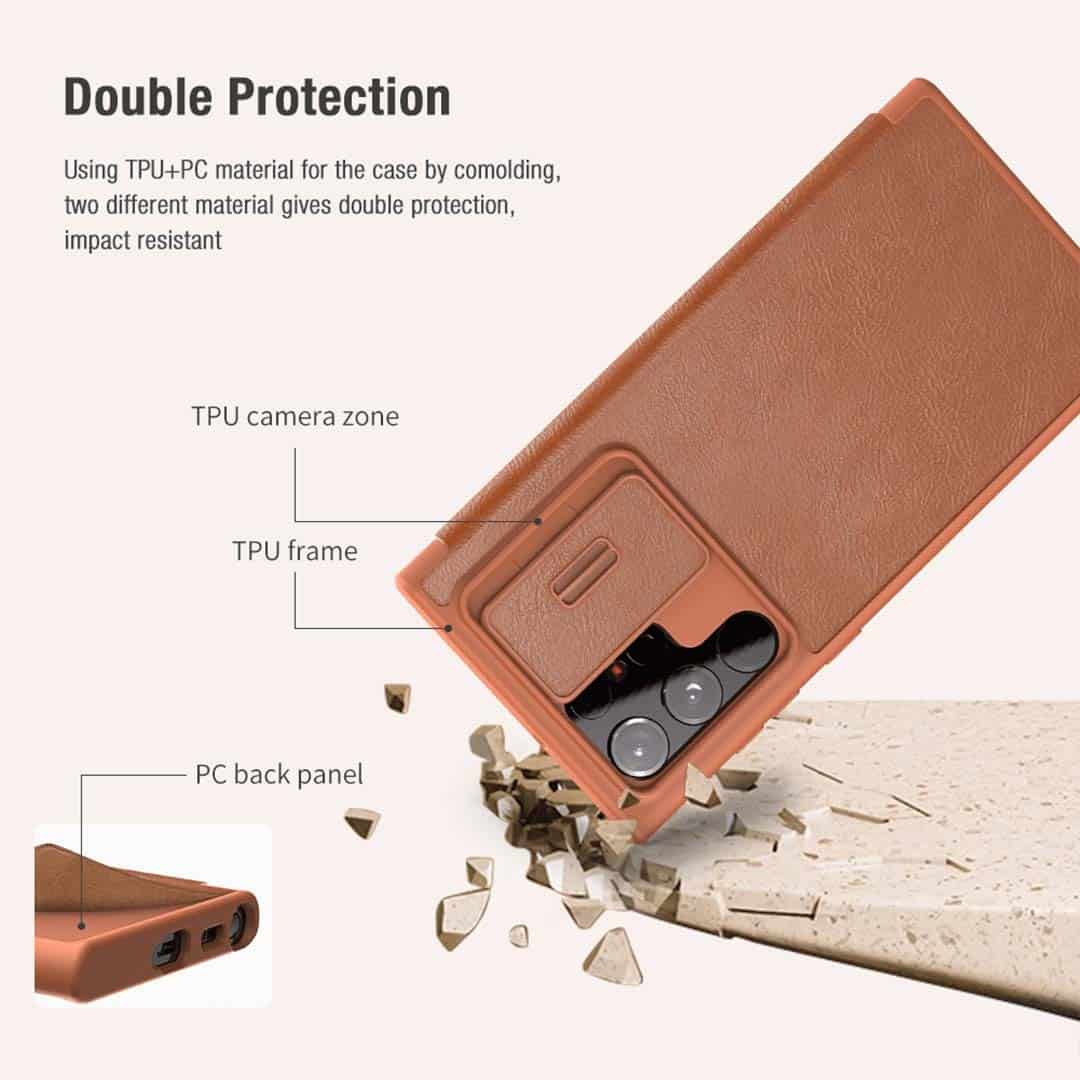 Nilkin Qin Pro Flip Leather Case