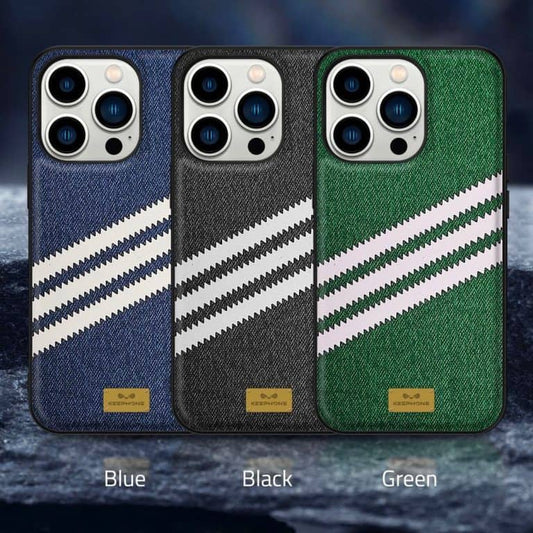 ADS Stripes Pattern Denim Back from KeePhone