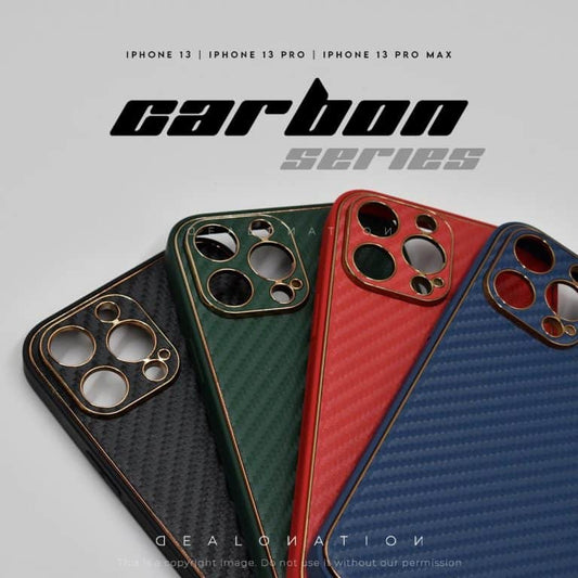 Carbon Fibre Premium Electroplating Camera Protection Case