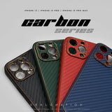 Carbon Fibre Premium Electroplating Camera Protection Case