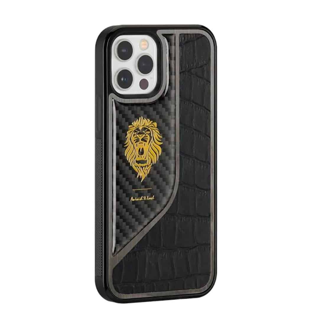 Premium Patent and Croco Pattern Leather Case