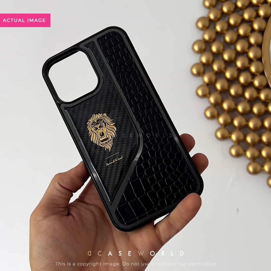 Premium Patent and Croco Pattern Leather Case