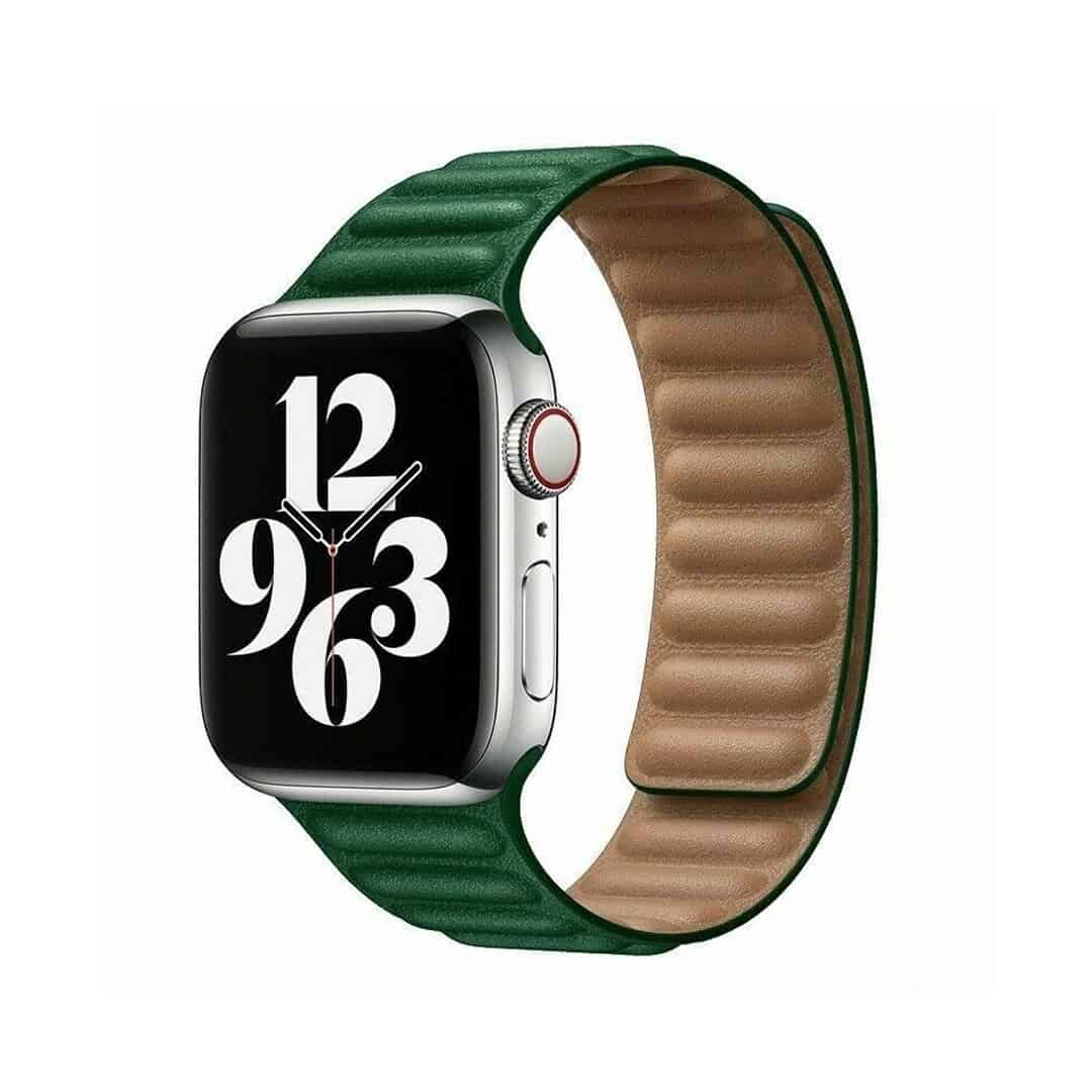 Leather Link Magnetic band 42-44 MM