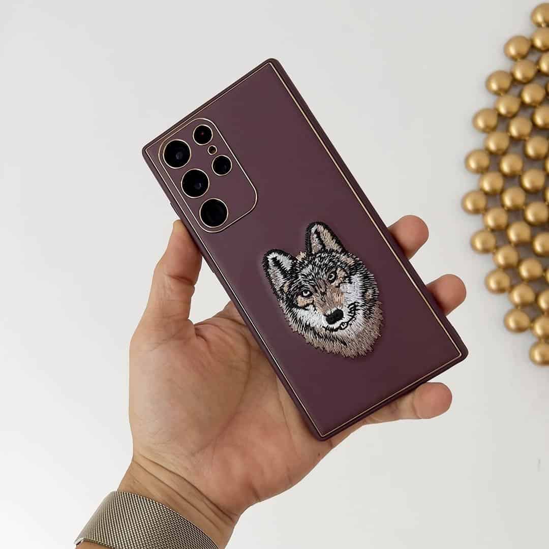 Premium TPU Embroidered Case For S22 Ultra