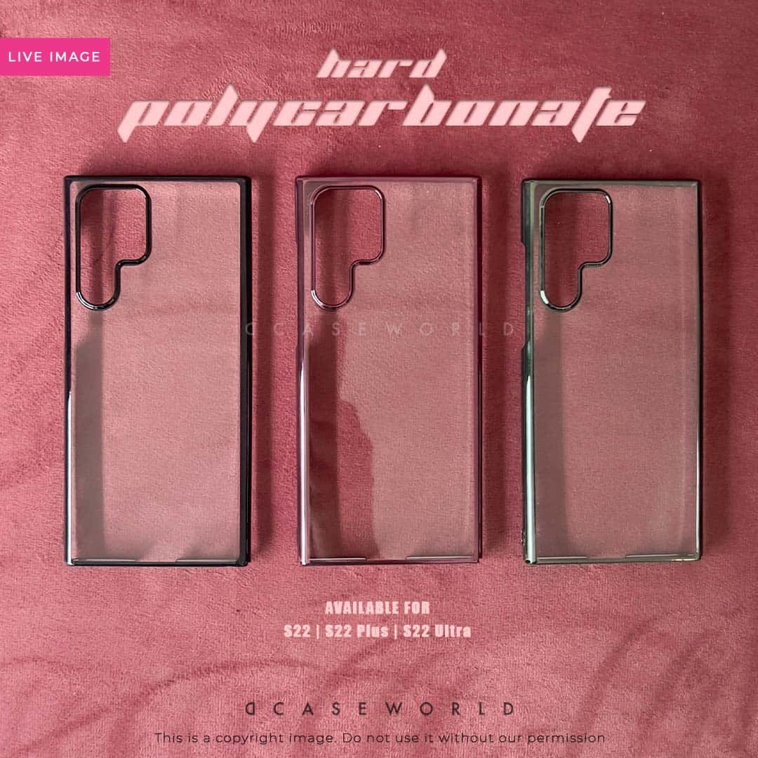Super Glossy Bumper Hard PC Case