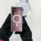 R A I G O R Inverse MagSafe Clear Case S22 Series