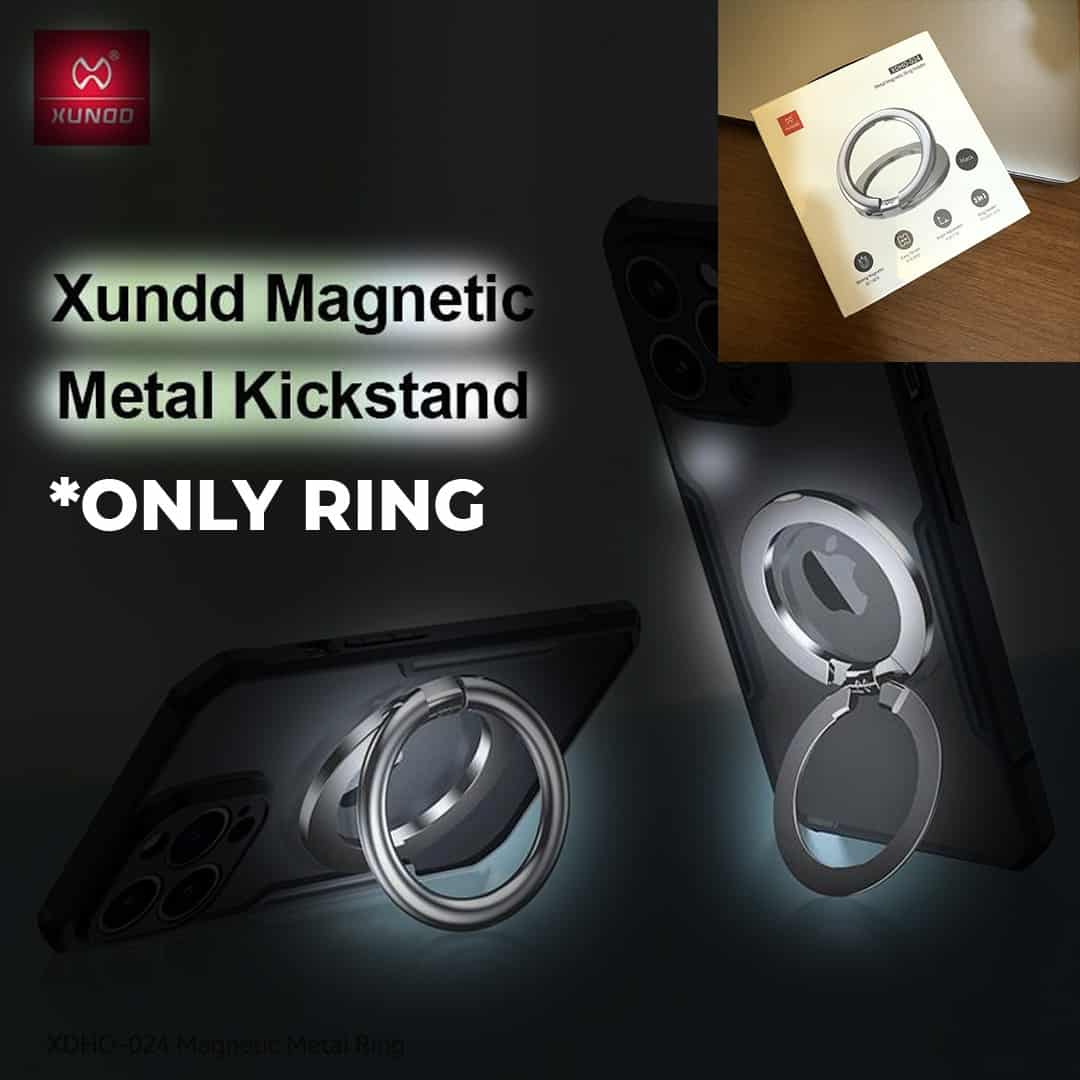 XUNDD Metal Magnetic (MagSafe) Ring Holder 🧲 (ONLY RING)