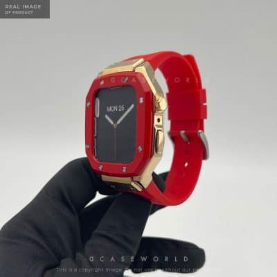 Luxury Stainless Steel Case with Silicon Strap (44-45MM)