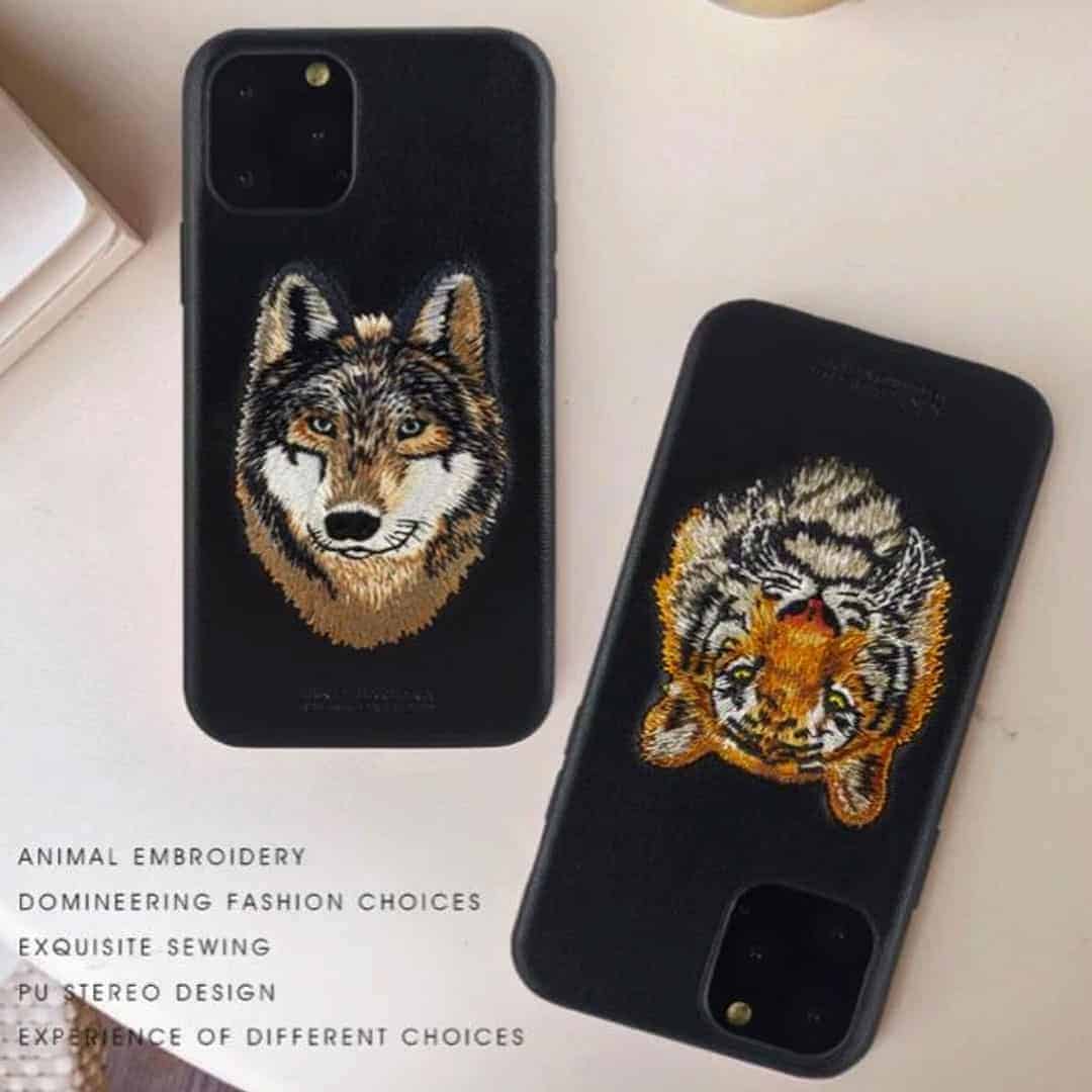 Wolf & Tiger - Savanna Series Genuine Santa Barbara Leather Case