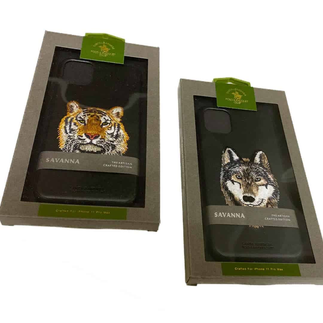 Wolf & Tiger - Savanna Series Genuine Santa Barbara Leather Case