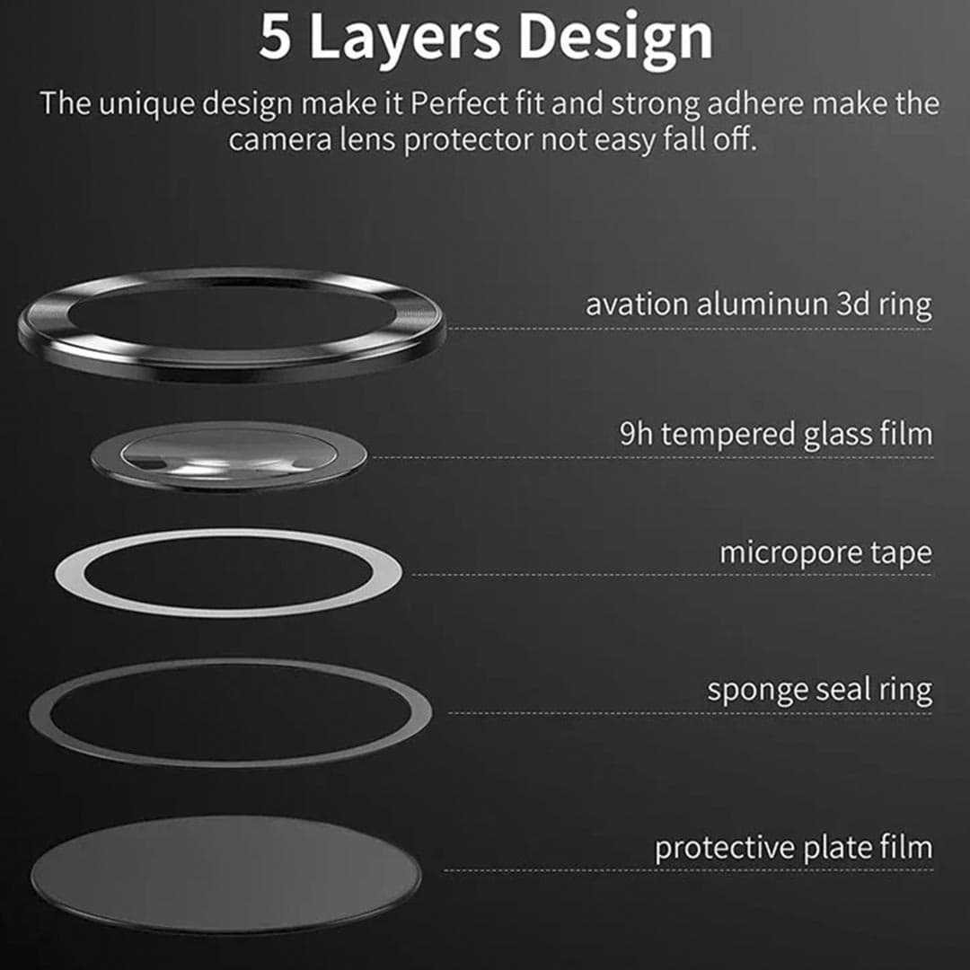 X-LEVEL HD Anti-Scratch Camera Lens Protector for Galaxy S24 Ultra