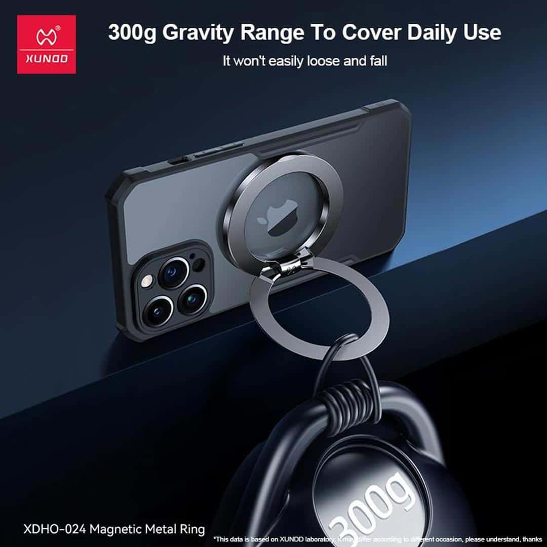 XUNDD Metal Magnetic (MagSafe) Ring Holder 🧲 (ONLY RING)