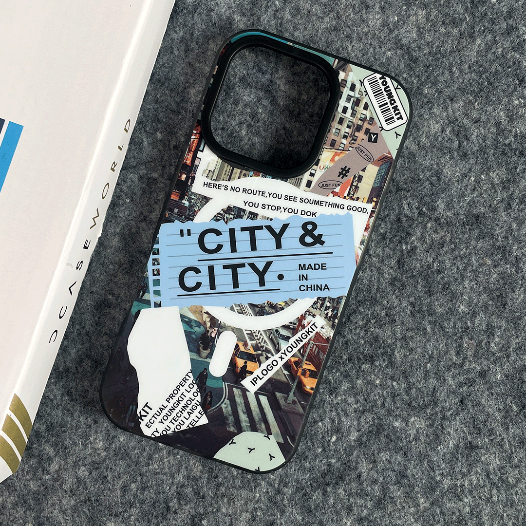 YKIT Urban Graffiti Sticker Case