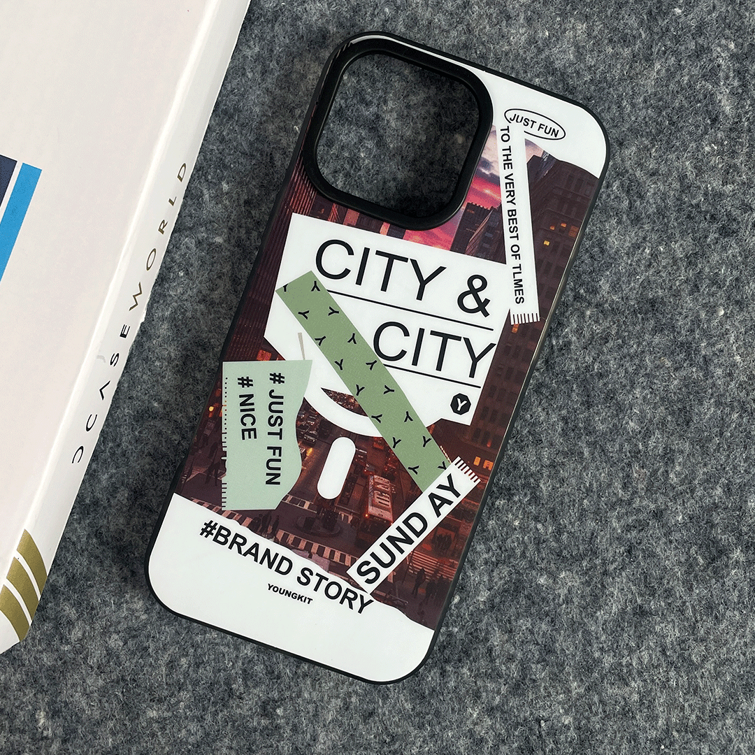 YKIT Urban Graffiti Sticker Case