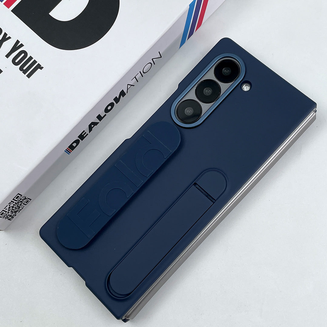 Z Fold Luxe Silicone Wrist Strap Case