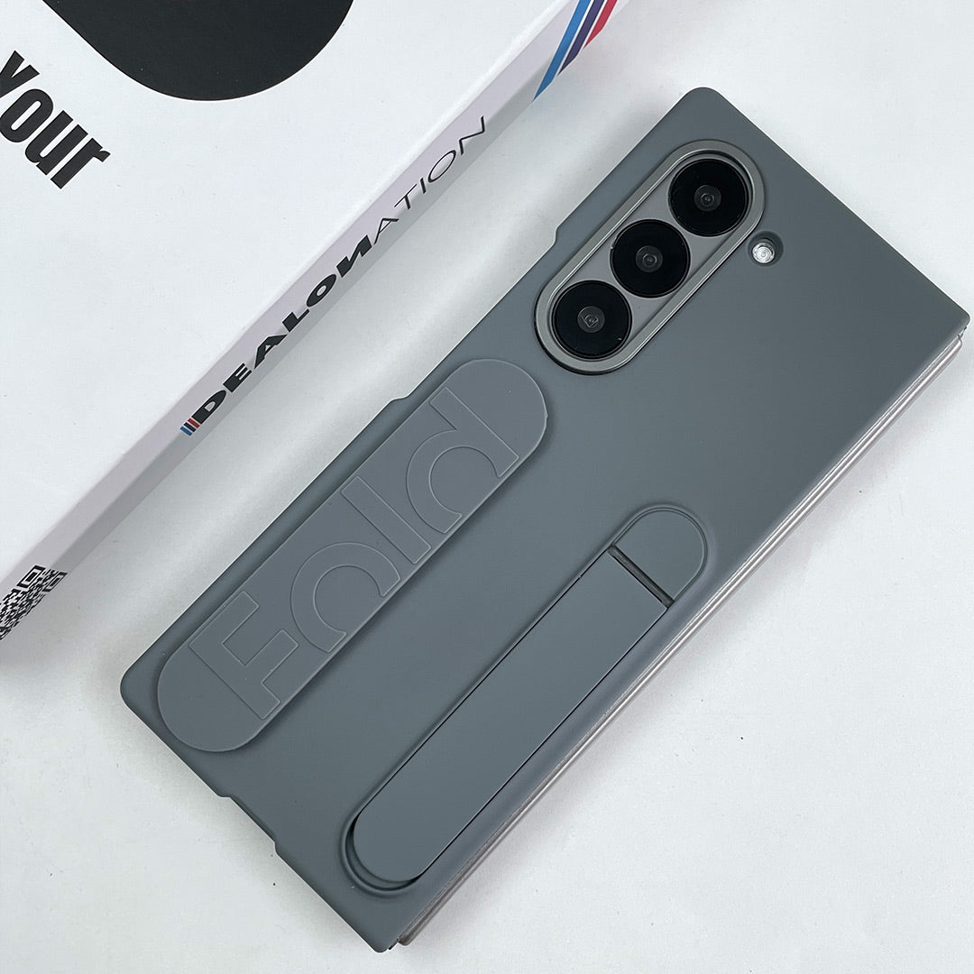 Z Fold Luxe Silicone Wrist Strap Case