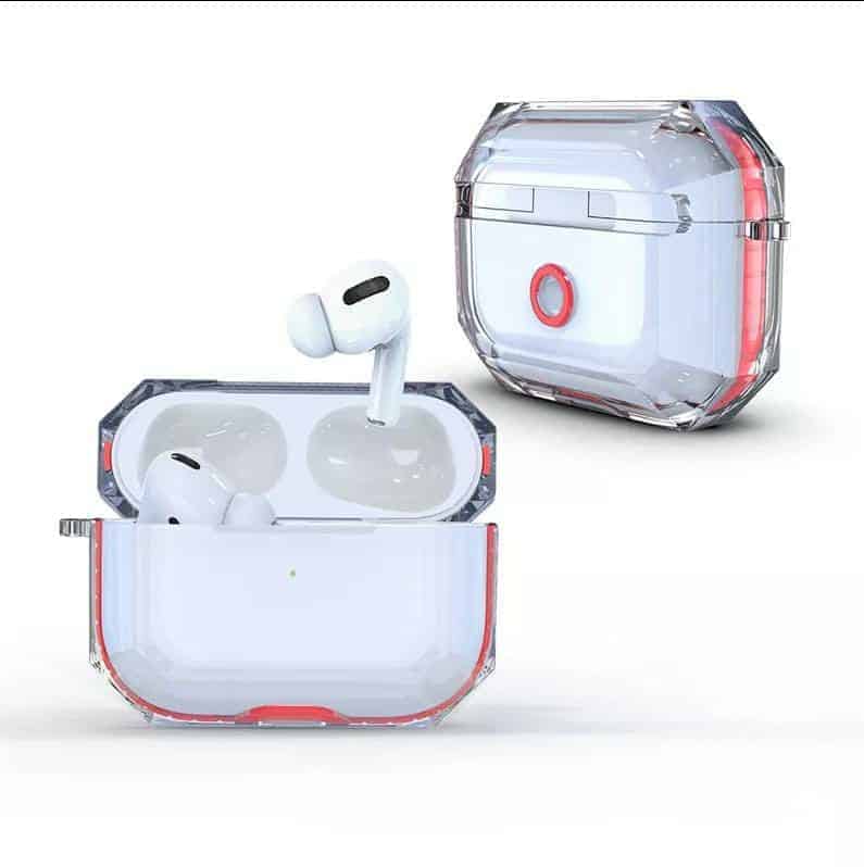 Diamond Cut Transparent AirPods Pro Case