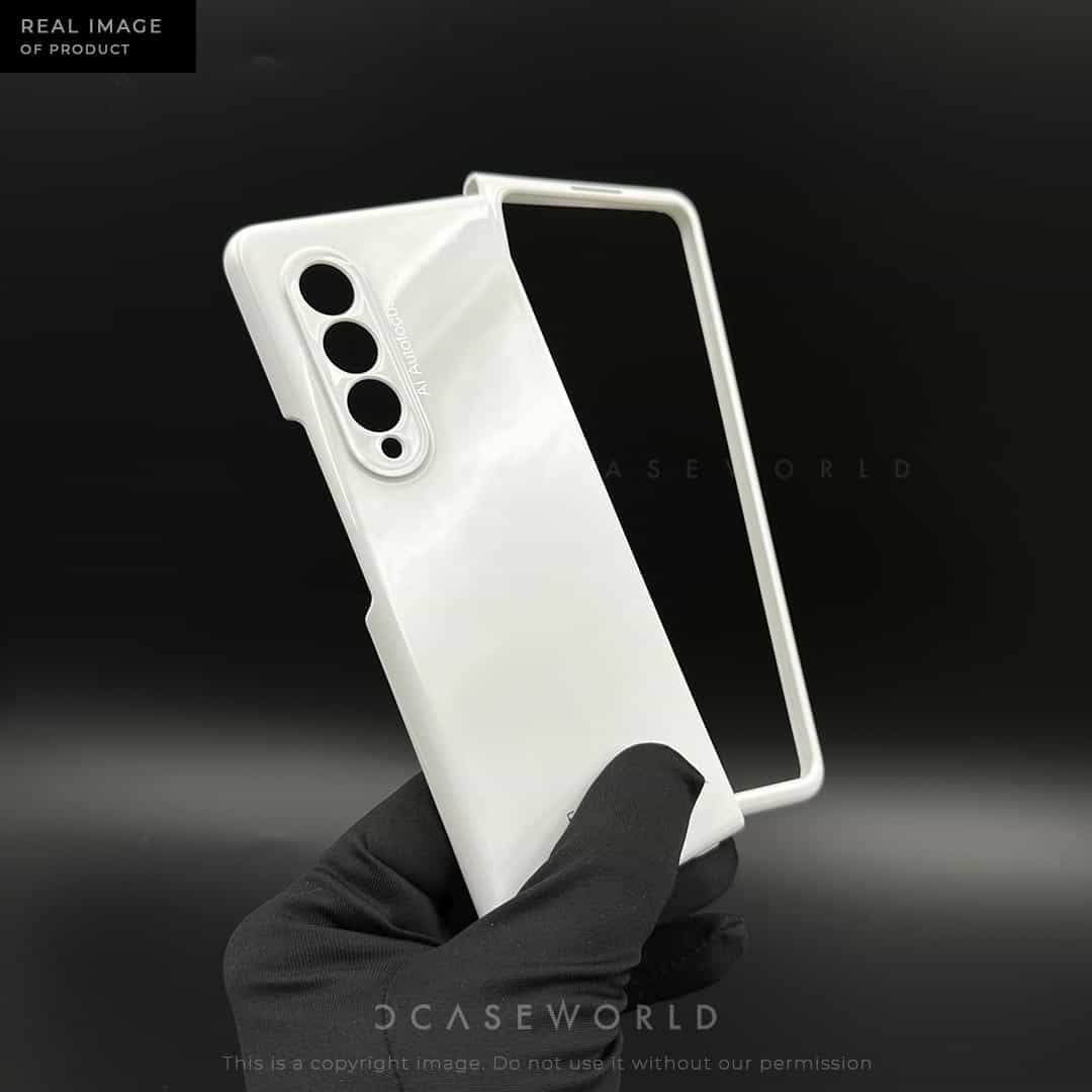 Classy Piano Finshed Premium Z Fold 3 Case