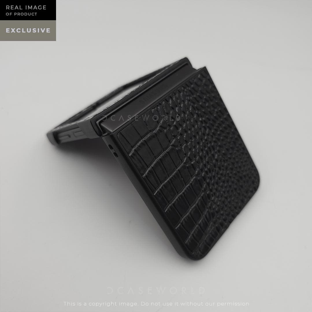 Luxury Croco Patent Leather Case