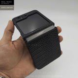 Luxury Croco Patent Leather Case