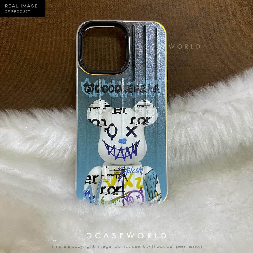 Doodle Bear Trolly Pattern Case
