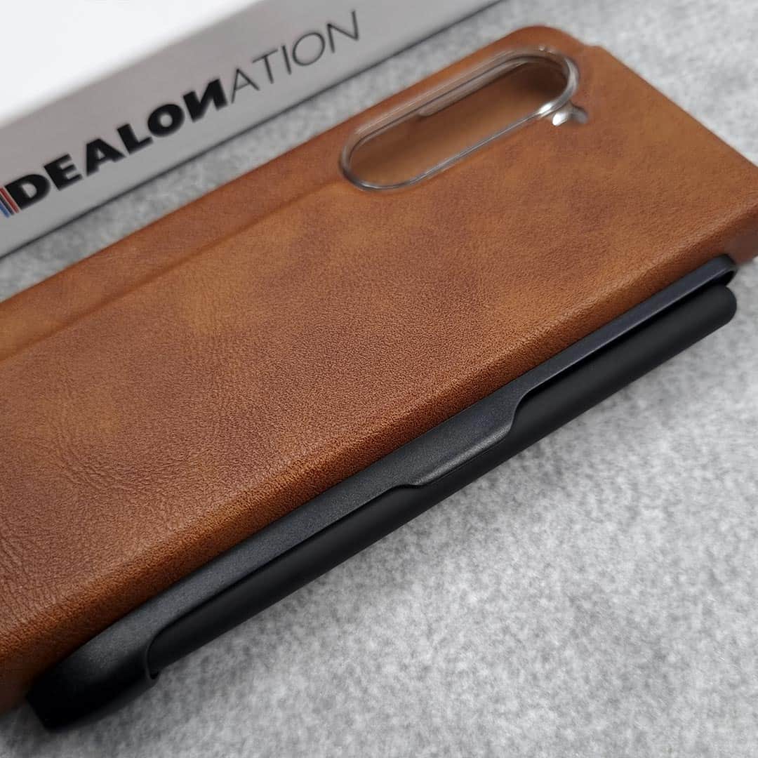 Premium Leather Flip for Z Fold 6 + S Pen
