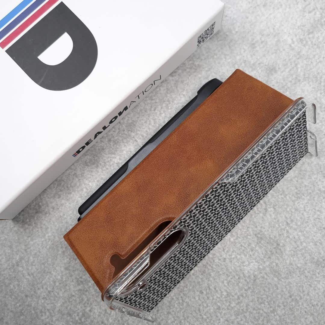 Premium Leather Flip for Z Fold 6 + S Pen