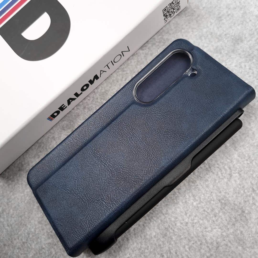 Premium Leather Flip for Z Fold 6 + S Pen