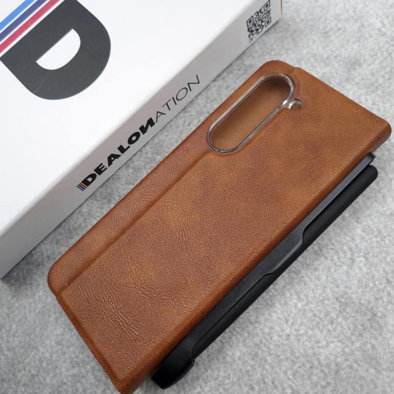 Premium Leather Flip for Z Fold 6 + S Pen