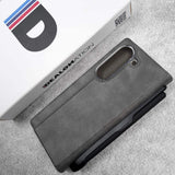 Premium Leather Flip for Z Fold 6 + S Pen