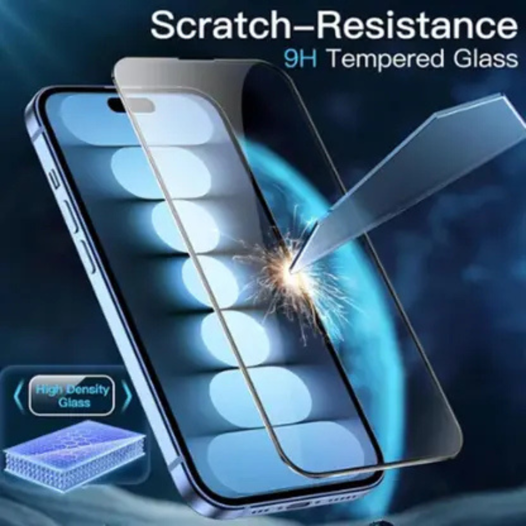 Fullscreen Edge-to-Edge Tempered Glass for iPhone 17 Pro Max