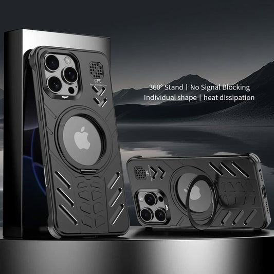 Bat-Man Armour Case with 360° Kickstand for iPhone