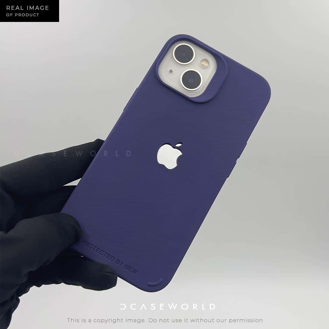 Silicone Slim Logo Cut - Purple