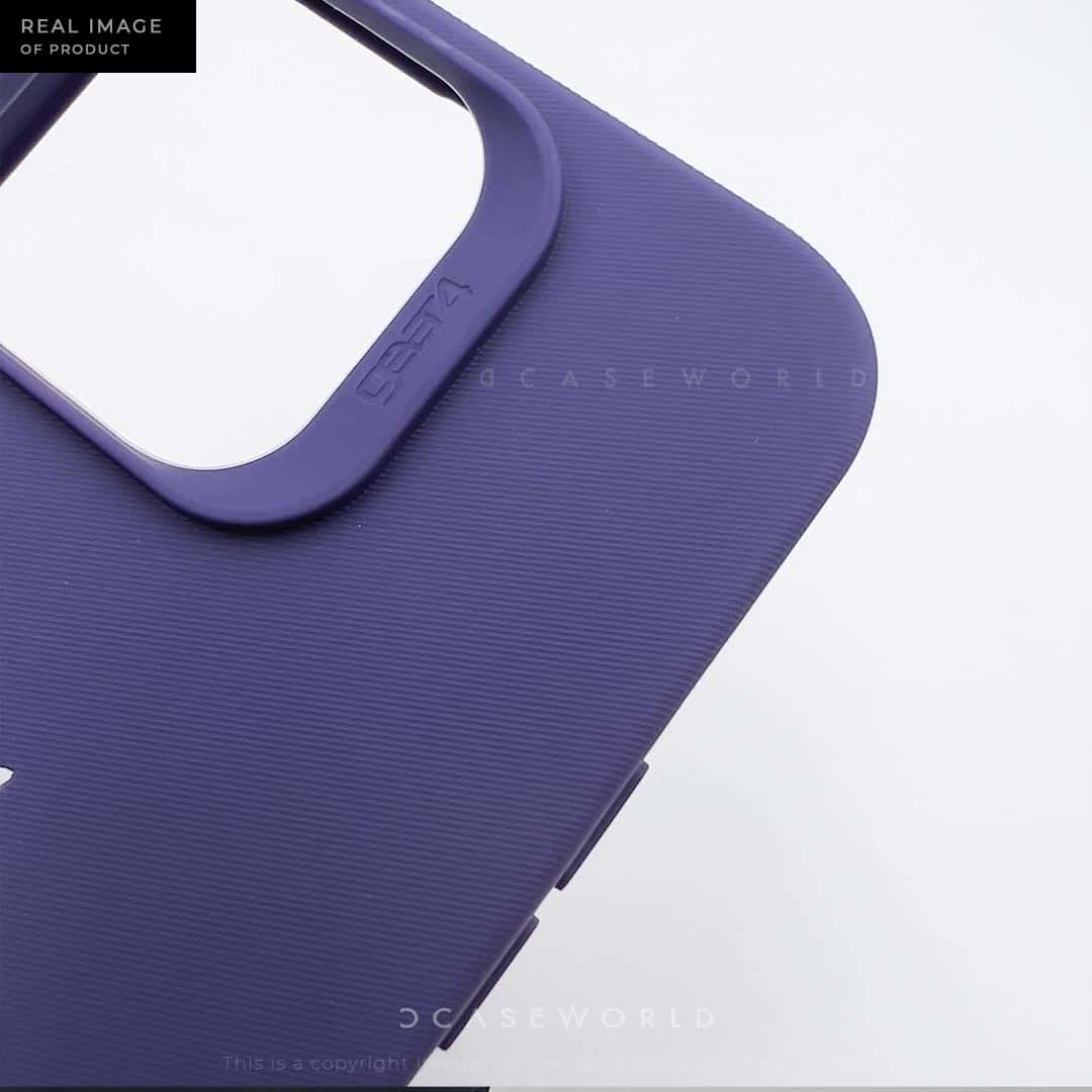Silicone Slim Logo Cut - Purple