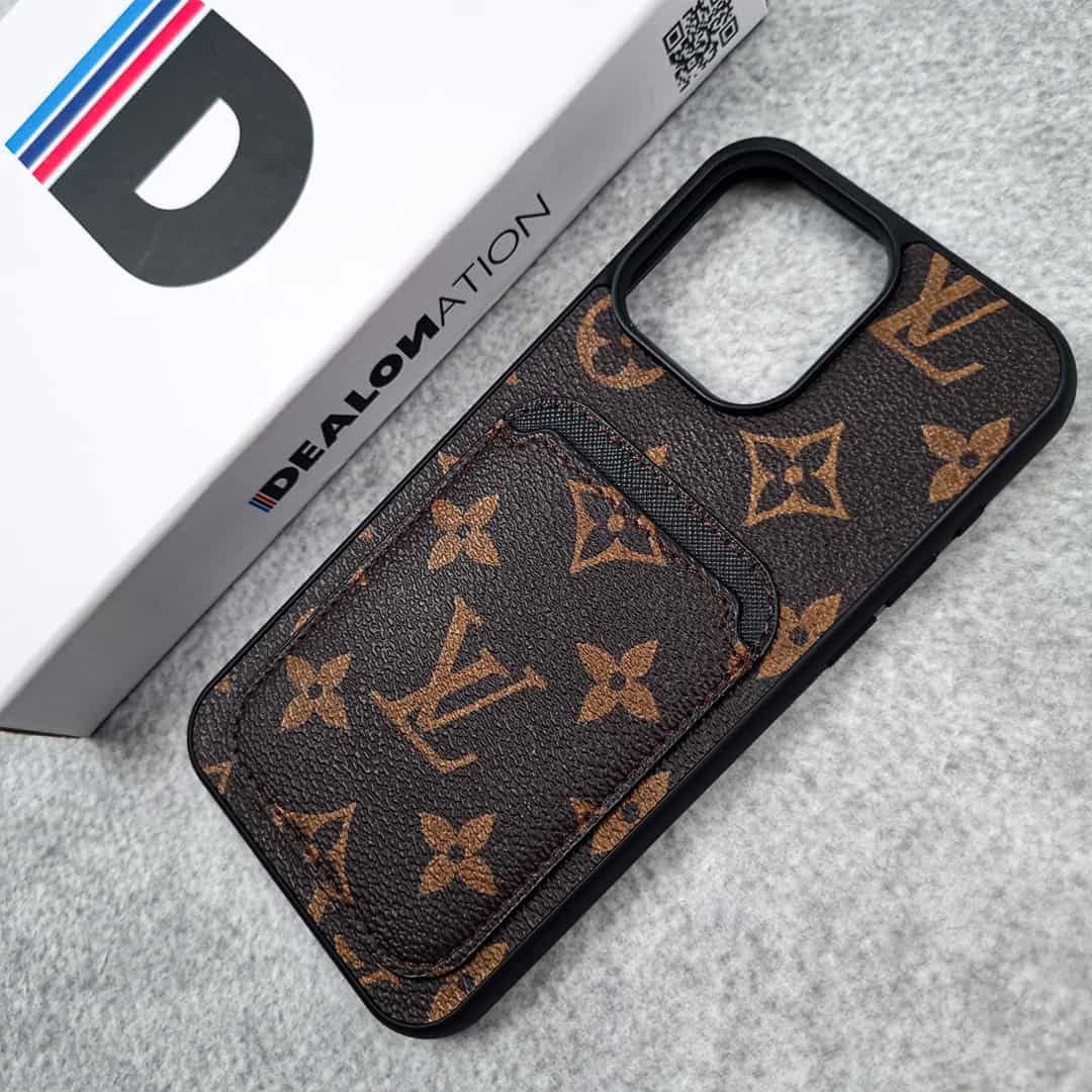 Luxury Designer Leather Card Pocket Case
