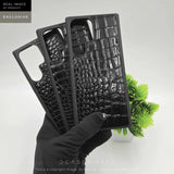 Luxury Croco Patent Leather Case
