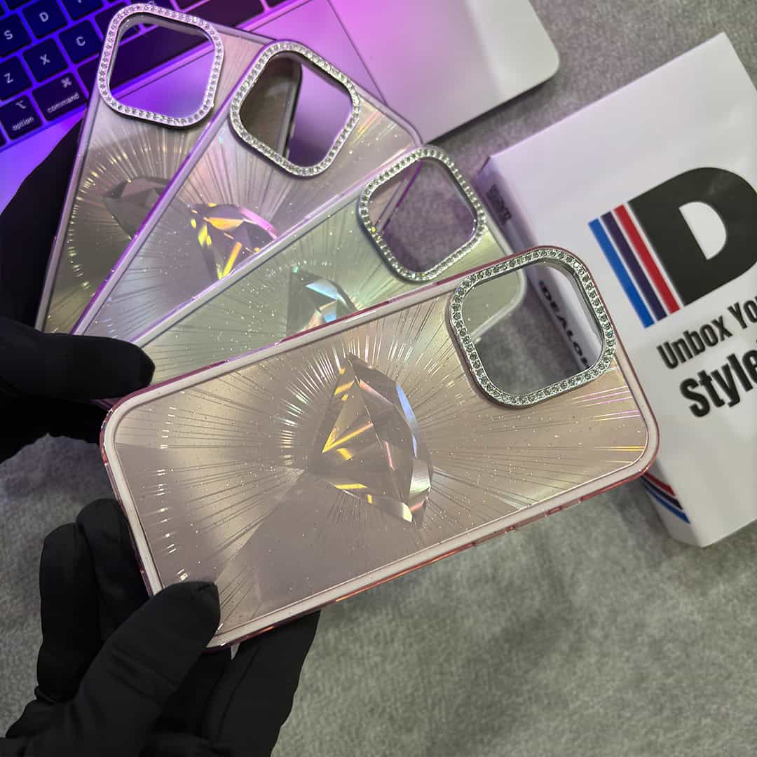 Diamond ShimmerShell Glossy TPU Case