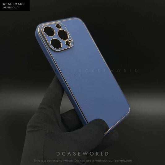 Premium Leather TPU Case with Camera Protection