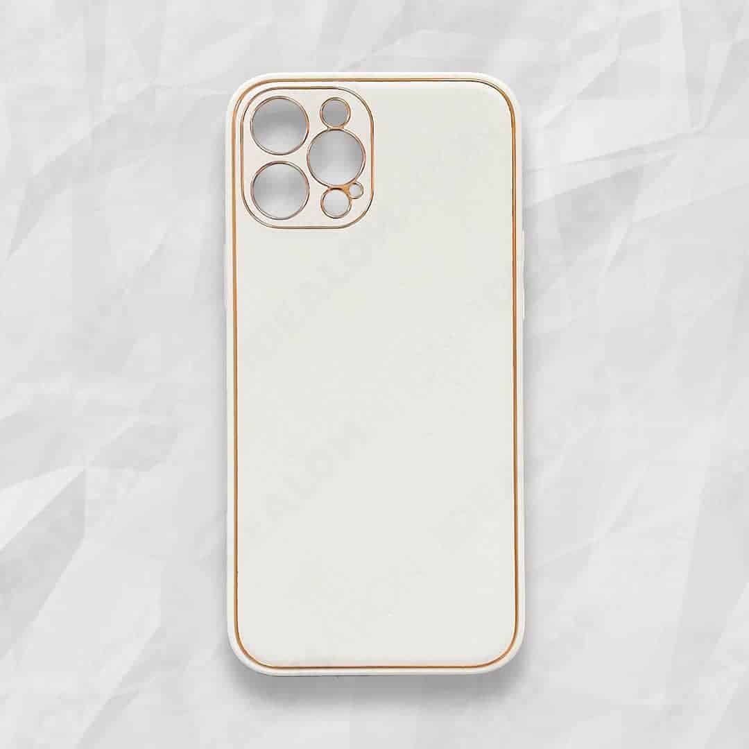 Premium Leather TPU Case with Camera Protection