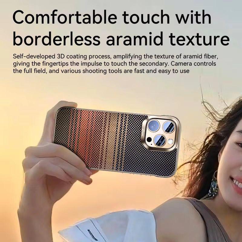 Noir Blaze Frameless Leather Case