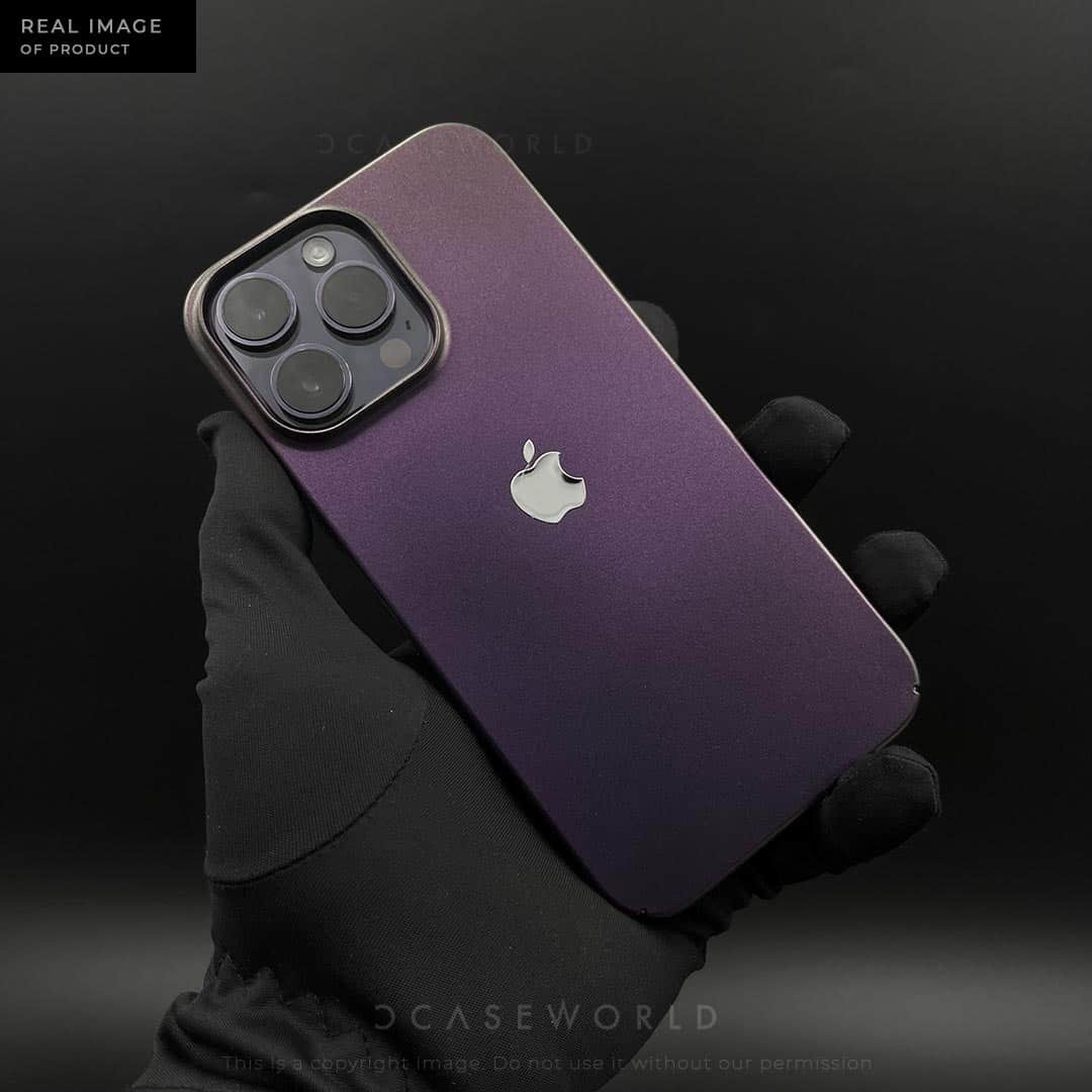 Ultra Thin Vibrant Purple Matte Luxury Case