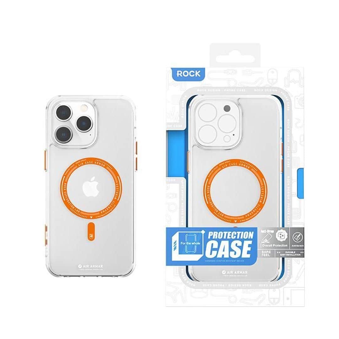 ROCK AIR ARMOR MAGSAFE CASE