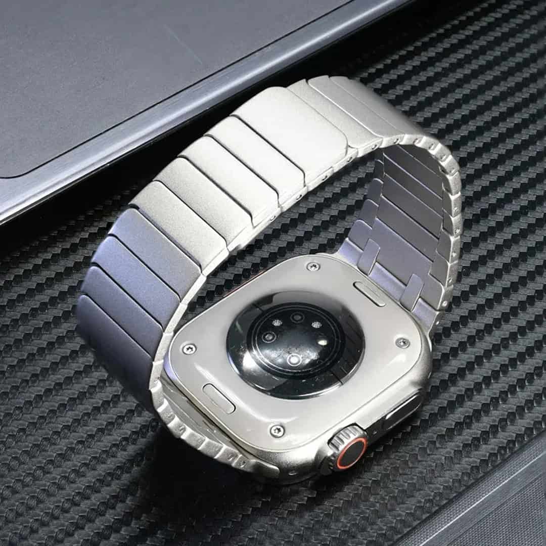 AP Style Stainless Steel Magnetic Chain For Apple Watch– 42/44/45/49 MM