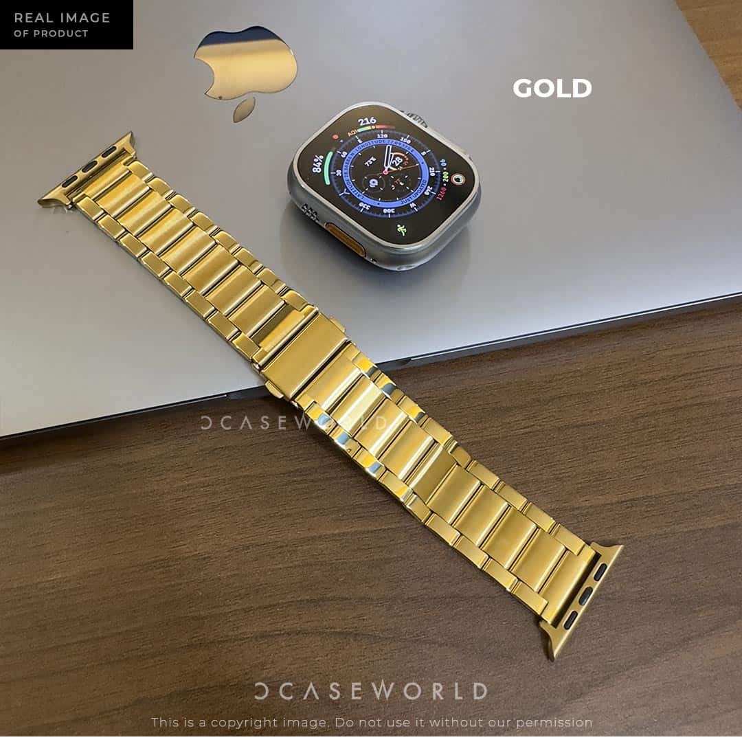 Luxury Stainless Steel Strap – 49/45/44/42 MM (watch not included)