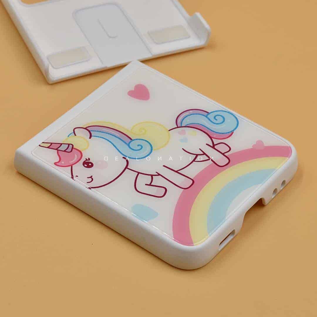 Unicorn Case with Microfibre Inside - Flip 3